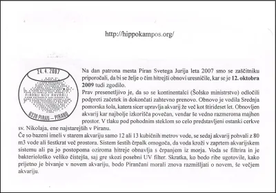 PIRAN IMA NOV AKVARIJ